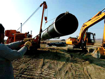 JCOE鋼管應用在石油管道工程